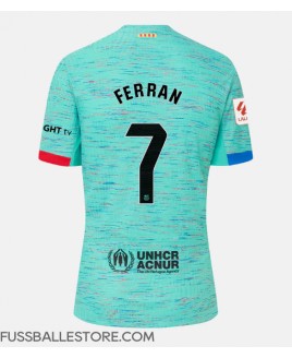 Günstige Barcelona Ferran Torres #7 3rd trikot 2023-24 Kurzarm